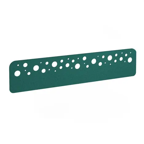 Moon Acoustic Desktop Screen - 1800mm - Peacock Blue
